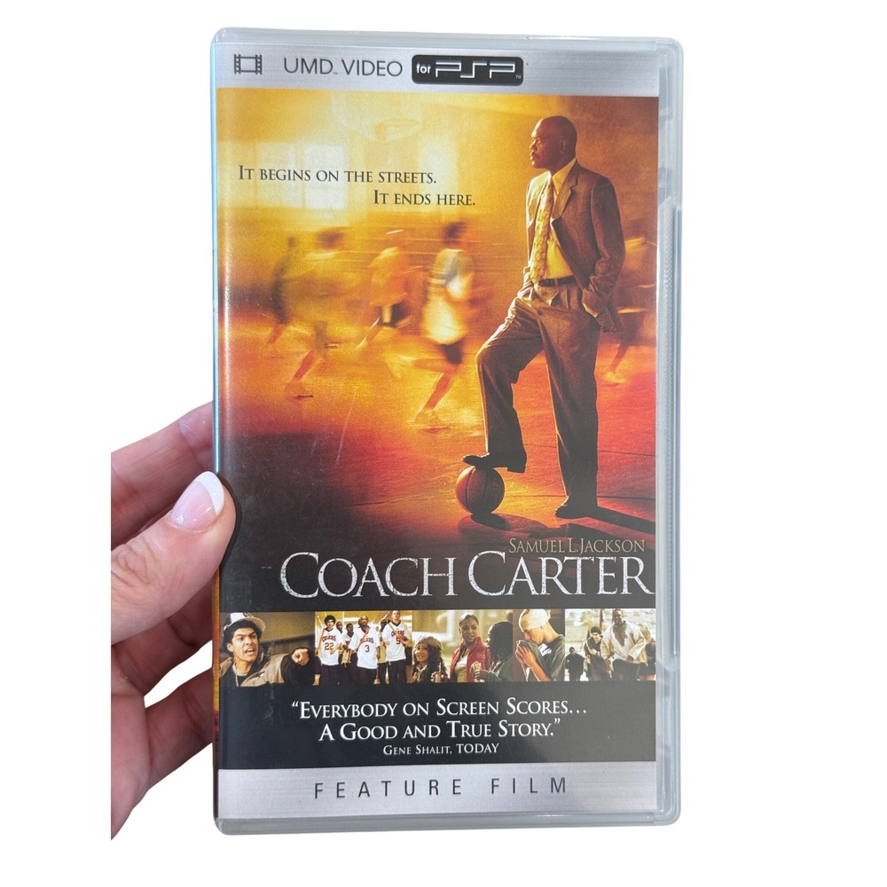 Coach Carter UMD Video Sony PSP Samuel L Jackson Movie 2005 Widescreen PG-13